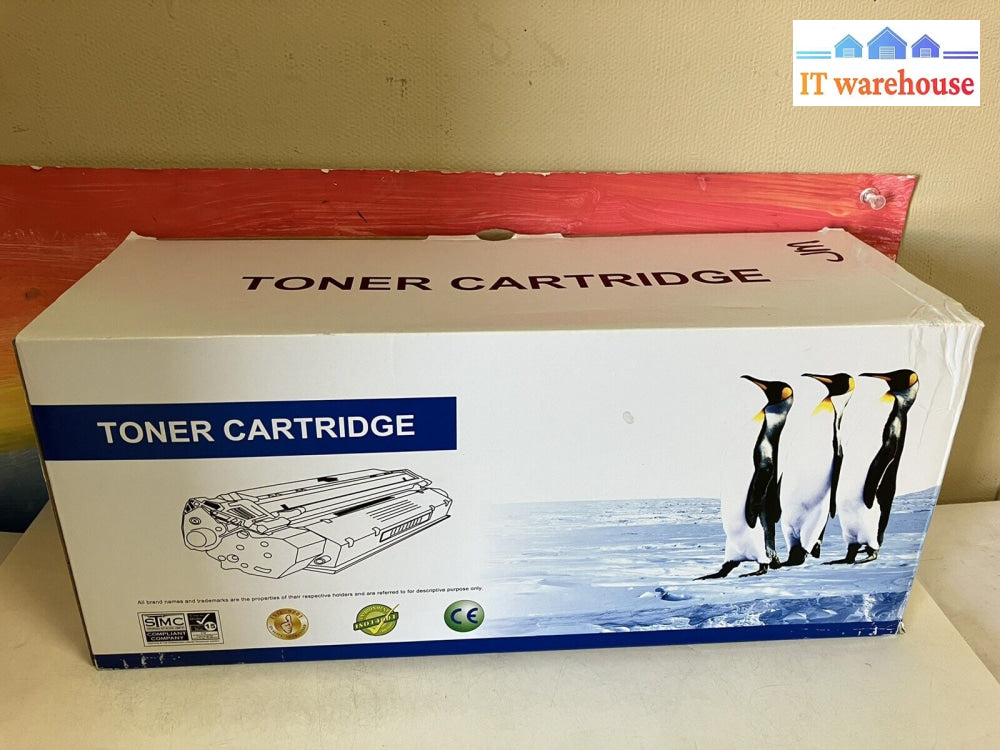 ~ New Compatible Hp Laserjet 504X Toner Cartridge Nh-Ce250X Cm3530 Cp3525 Cp3520