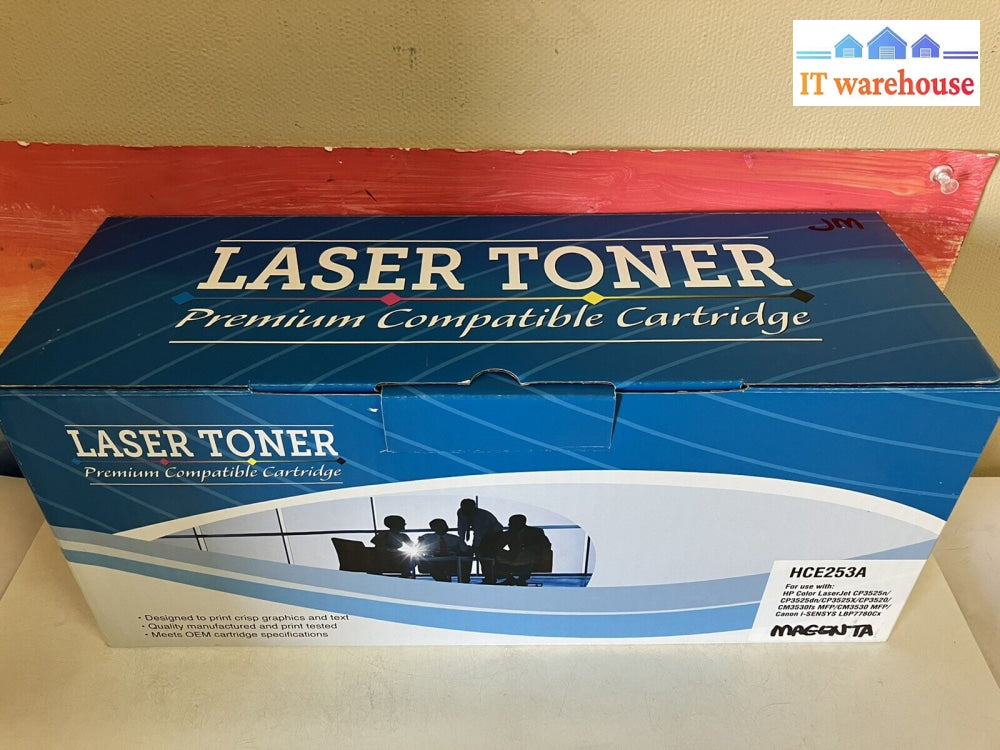 ~New Compatible Hp Laserjet Toner Cartridge Hce253A Cm3530 Cp3525 Cp3520 Lbp7780