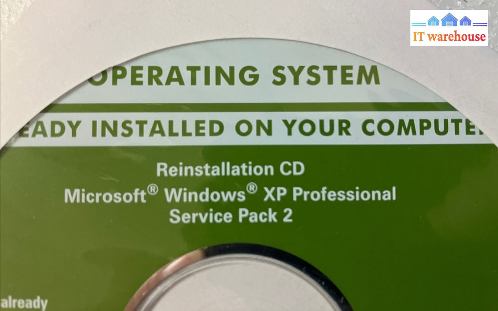 ~ New Dell Windows Xp Pro Sp2 Operating System Reinstallation Cd Rx073 (No Key)