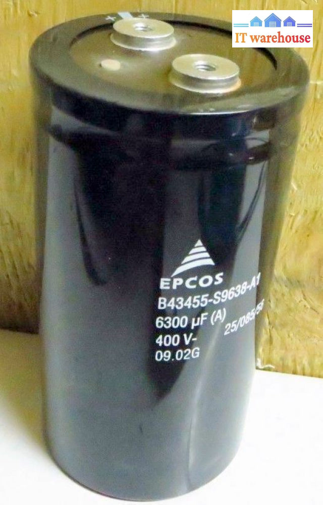 New Epcos 400V 6300Uf Capacitor High Voltage Electrolytic Capacitor