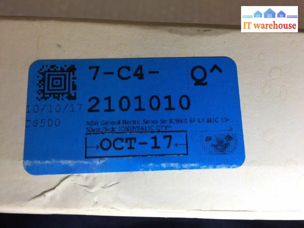 - New General Electric Series Six Controller Module Ic600Yb811C Ic600Fp811C