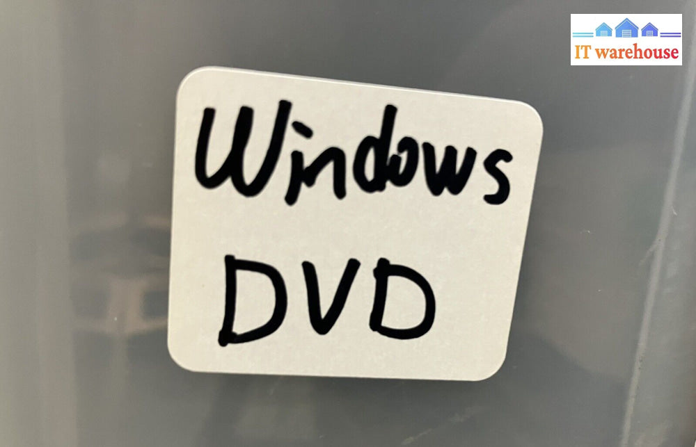 ~ New Hp Microsoft Windows 7 Professional Sp1 32-Bit Reinstallation Dvd (No Key)