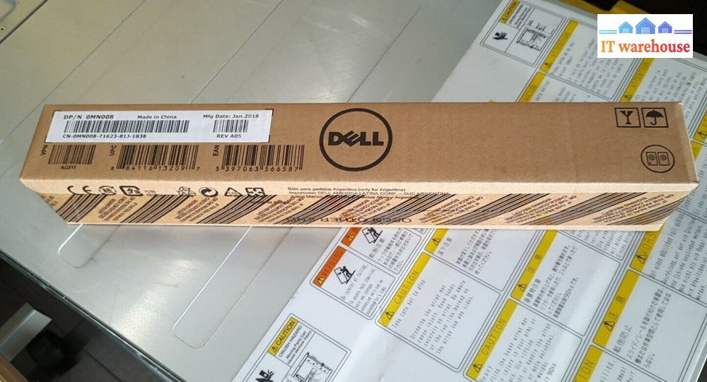 - (New In Box) 1X Dell 0Mn008 Mn008 Stereo 2.5Watt Usb Soundbar Speaker