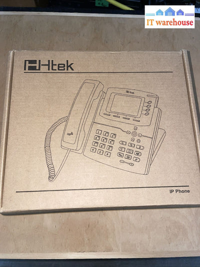 * New In Box Htek 840P Htek-Uc840 Color Ip Phone