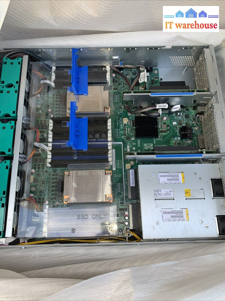 New~ Intel R2208Gz4Gc Server 2U Chassis + Rails/Raid Card (No Cpu/Hdd /Ram)