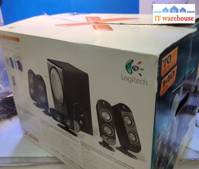 New Logitech X-530 5.1 Surround Sound Speaker System (6-Piece) No Manual -