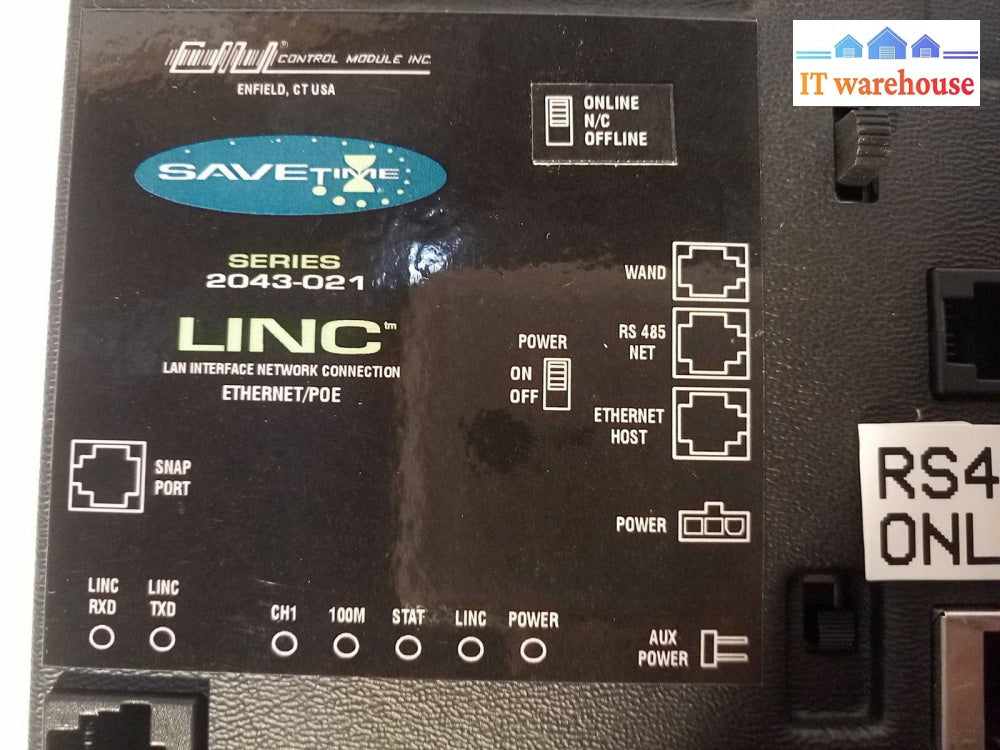 - New Lot Of 5 Control Module Savetime 2043-021 Linc Poe