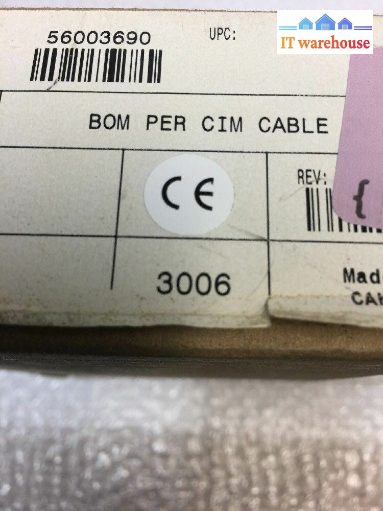 - New Mitel 56003690 Bom Per Cim Cable (3M)