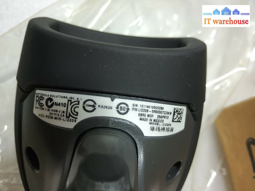 - New Motorola Symbol Barcode Scanner Li2208 2208 With Usb Cable