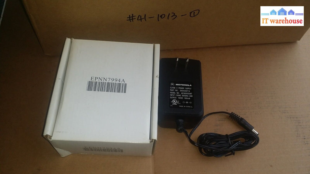 New Oem Motorola Power Adapter 481609Oo3Nt @@@