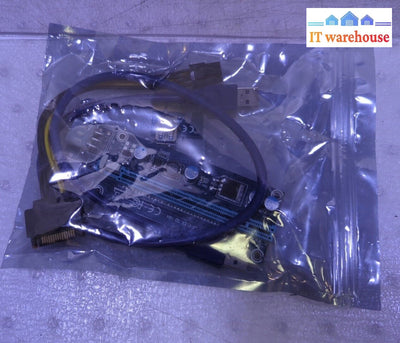 - New Pce164P-N03 Ver 006C Pci-E 1X To 16X Powered Usb 3.0 Raiser Card W/Cable