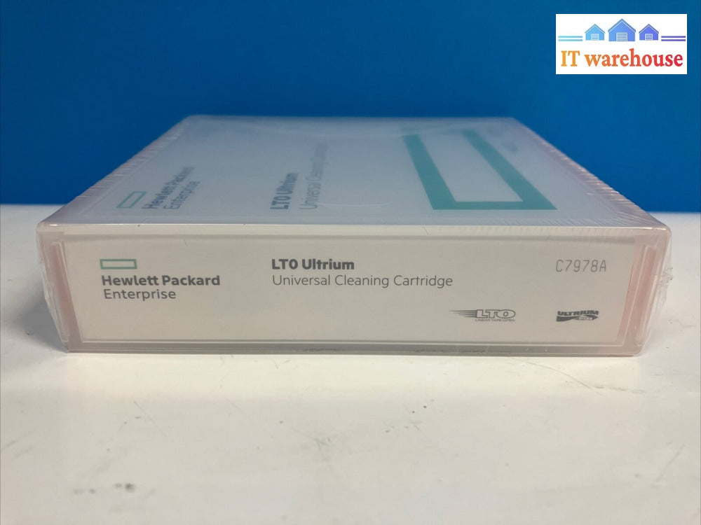 (New & Sealed) Hpe Lto Ultrium Universal Cleaning Cartridge C7978A ~