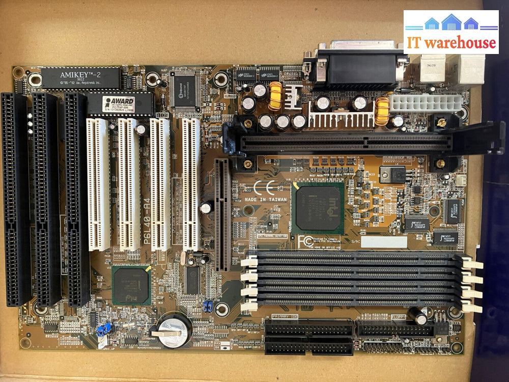 ~ (New) Tekram Intel Pentium Ii 266 Mmx P6L40-A4 Motherboard