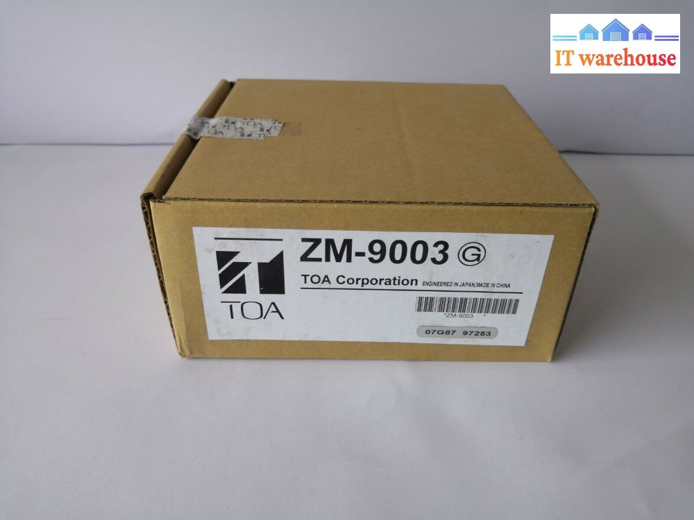 + New - Toa Electronics Zm-9003 9000/9000M2 Remote Switch Panel