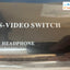 ~ New Uninex S-Video Audio/Video Selector Switch Vs-12 4-In 1-Out For Retro Game