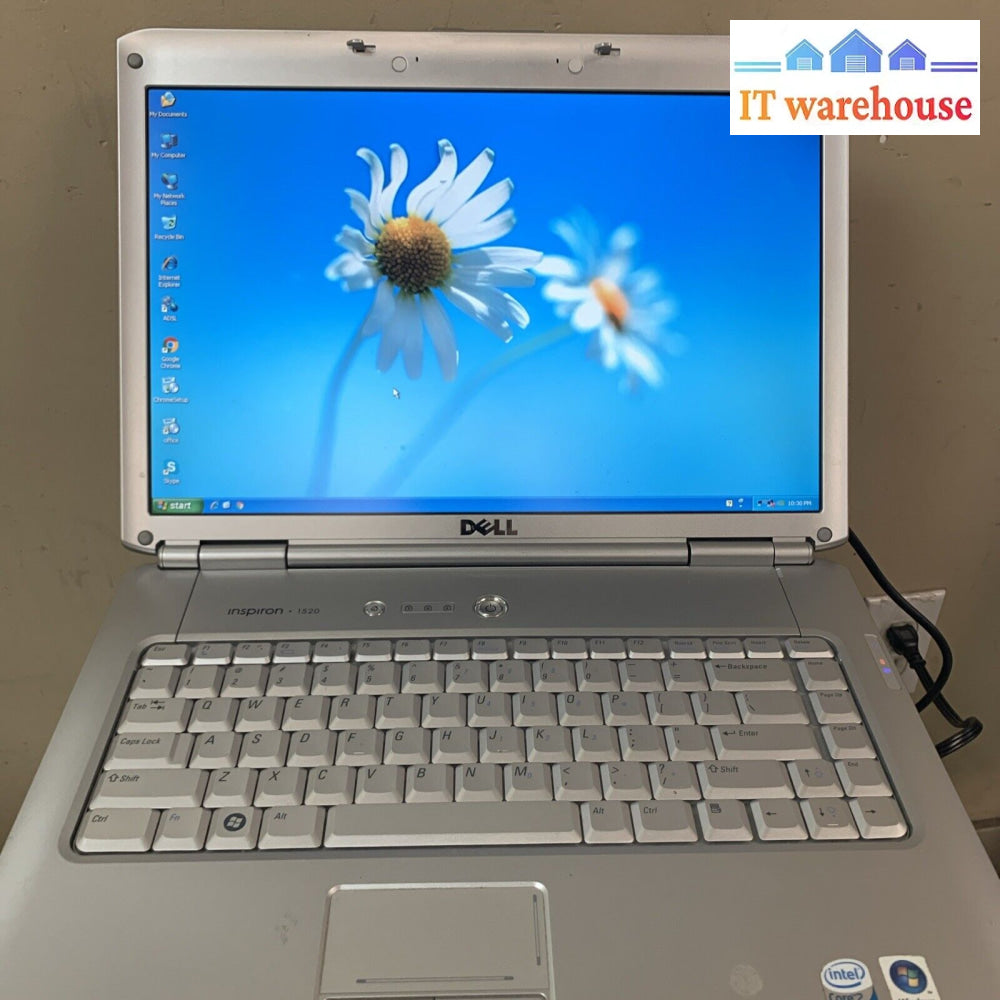 Nice ~ 15.4’’ Dell Inspiron 1520 T7100 2Gb 500Gb Win Xp Sp3 (Good Battery)