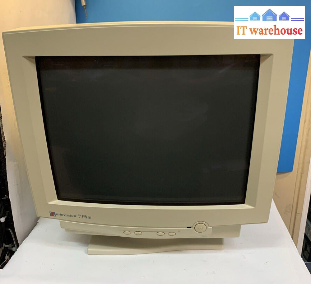 Nice ~ 16’’ Impression 7 Plus 7728D Db-1765 Crt Monitor