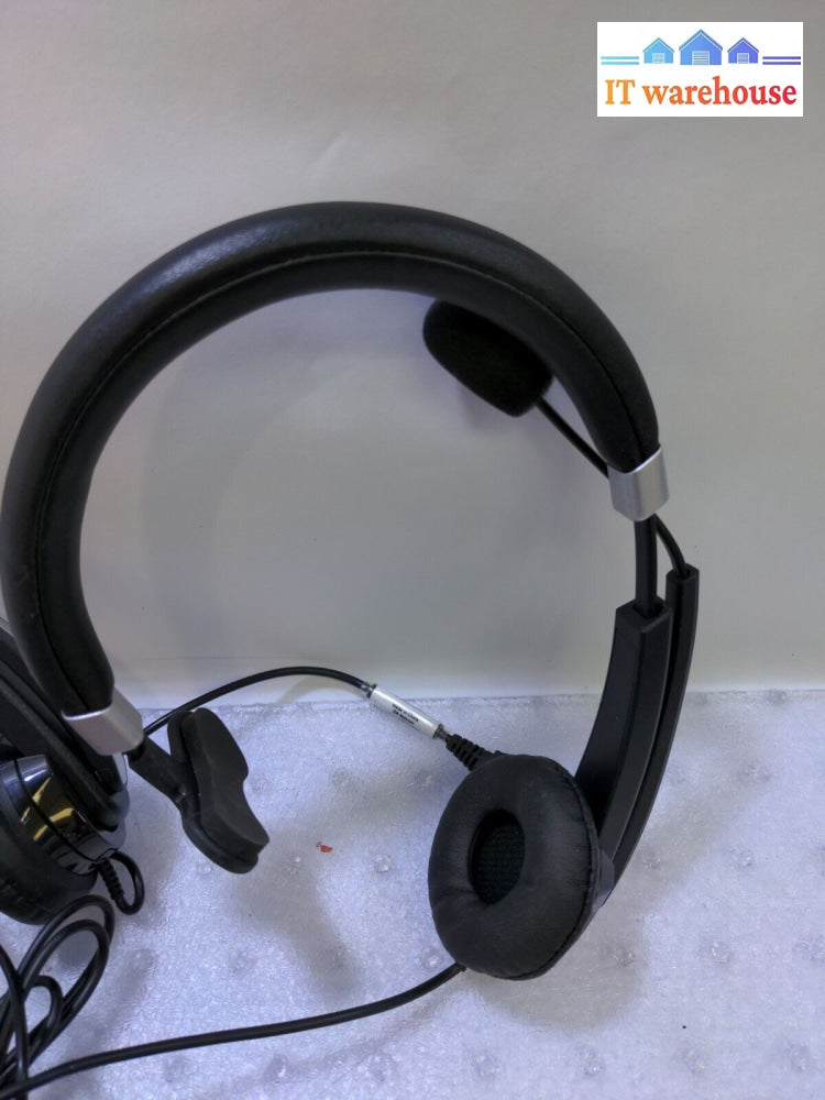 - (Nice) 2X Jabra Hsc011 Uc Voice 550 Mono Wired Usb Headset Tested