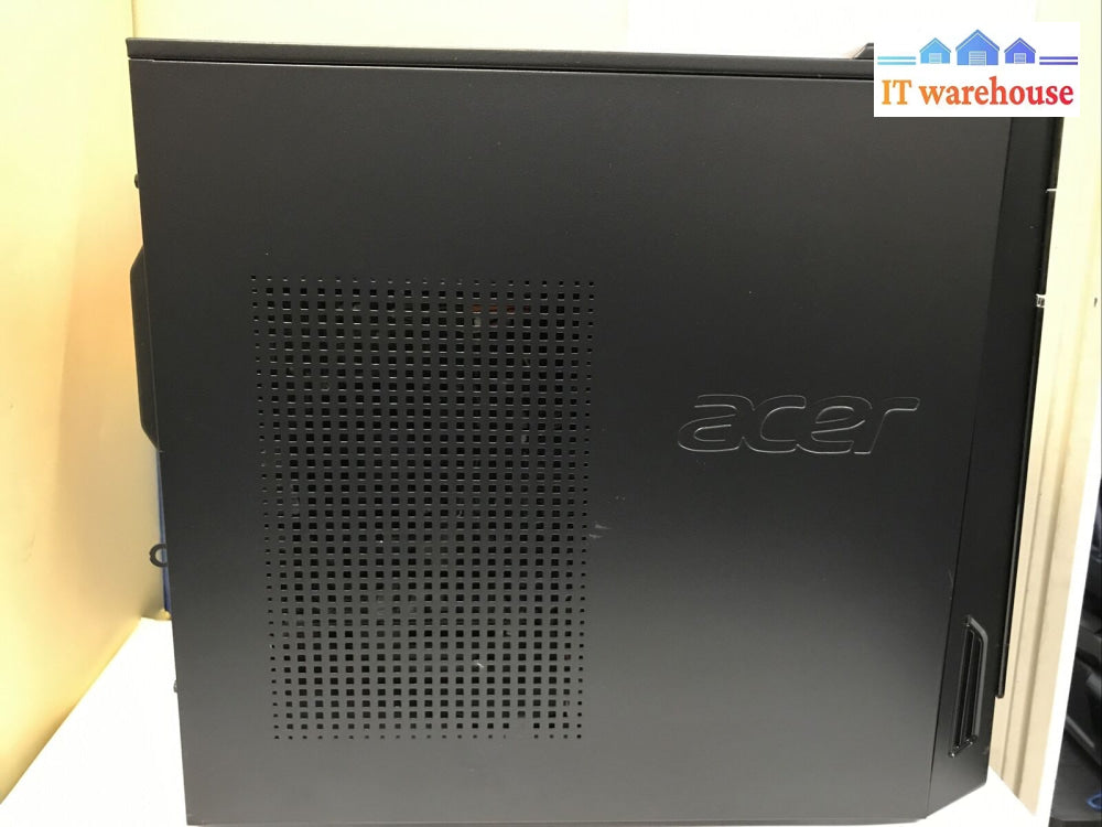 Nice) Acer Aspire Tc-605 Desktop I5-4460 3.2Ghz 16Gb 1Tb Win10 (R7 240 2Gb Gpu)