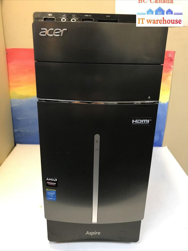 Nice) Acer Aspire Tc-605 Desktop I5-4460 3.2Ghz 16Gb 1Tb Win10 (R7 240 2Gb Gpu)