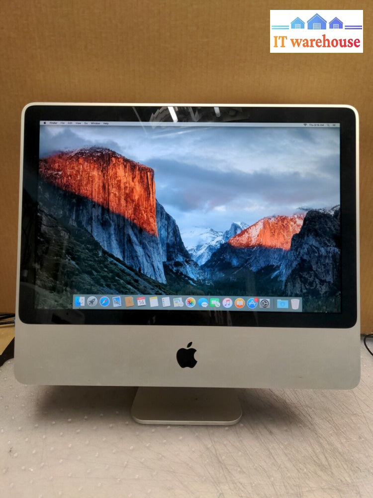 - (Nice) Apple 20’ A1224 Imac 2008 /C2D 2. 66Ghz/4Gb Ram/320Gb Hdd/Os 10. 11. 6