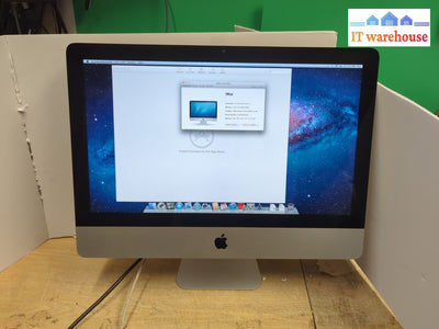 (Nice) Apple A1311 Imac 21’’ 2011 Core I5 2.5Ghz 4Gb Ram 500Gb Hdd Macos 10.7.5 -