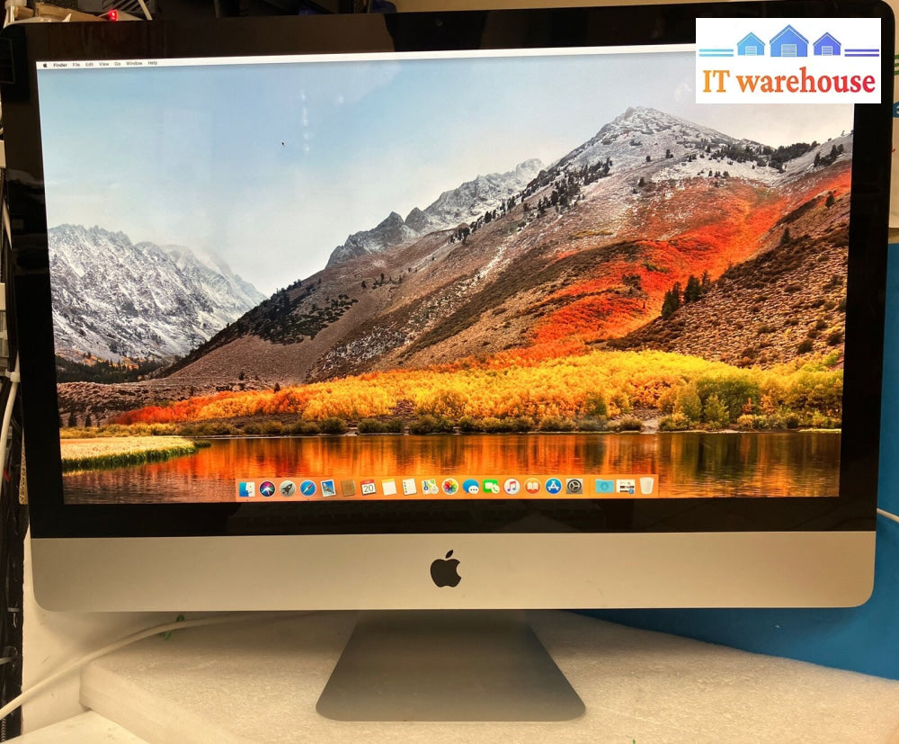 Nice Apple A1312 27’ Imac Late 2009 Intel Core 2 Duo Cpu / 8Gb Ram 500Gb Ssd ~