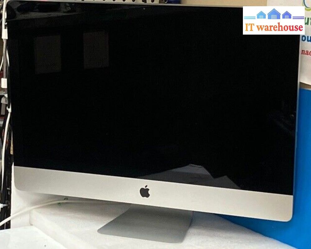 Nice Apple A1312 27’ Imac Late 2009 Intel Core 2 Duo Cpu / 8Gb Ram 500Gb Ssd ~