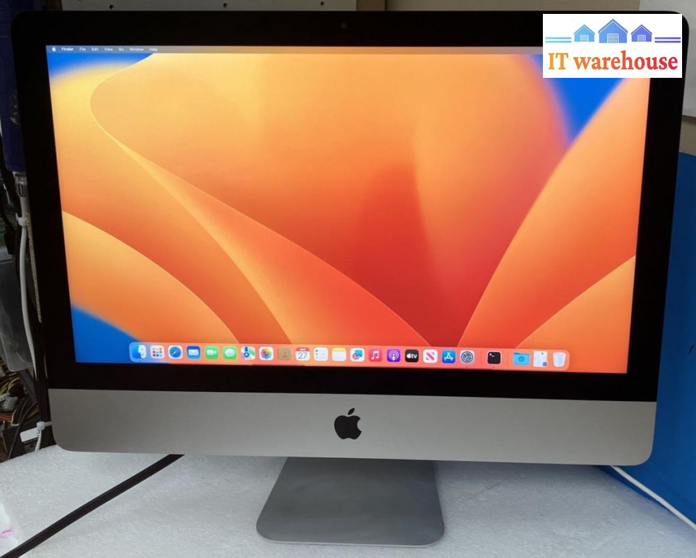 (Nice) Apple Imac 21.5’ Retina 4K Pc A1418 Intel I5-7400 Cpu 16Gb Ram 1Tb Ssd ~