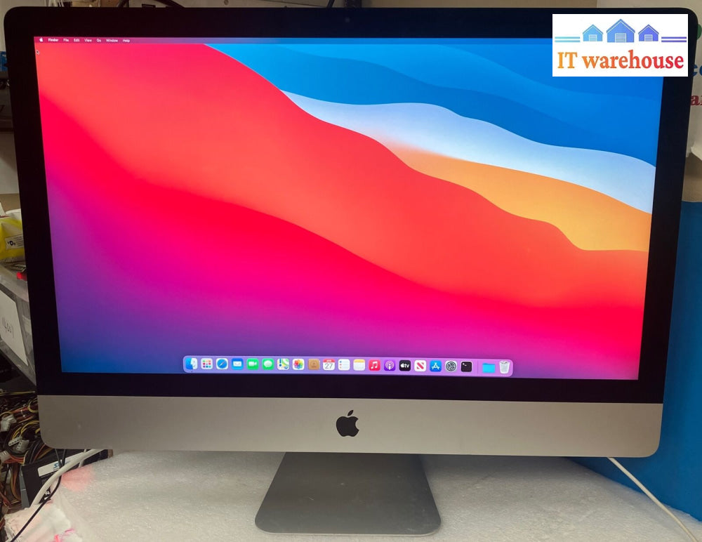 (Nice) Apple Imac 27’ Retina 5K Pc A1419 Intel I7-4790K Cpu 32Gb Ram 1Tb Ssd ~