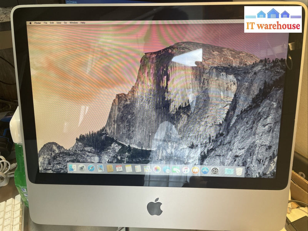 Nice ~ Apple Imac A1224 Mid-2008 20’ Intel Core 2 Duo 2.4G 4Gb 250G Os X 10.10