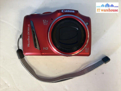 (Nice) Canon Powershot Sx150Is Pc1677 12X Zoom 14.1 Megapixels Digital Camera ~