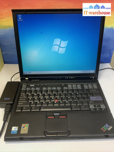 (Nice Classic) Ibm T41 14.1’Laptop Intel Pentium M 1.6Ghz 512Mb 40Gb Hdd Winxp