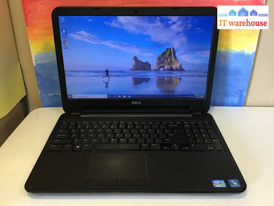 Nice Dell Iinspiron 3521 15.6’Laptop I3-3217U 1.8Ghz 8Gb Ram 750Gb Hdd Win 10