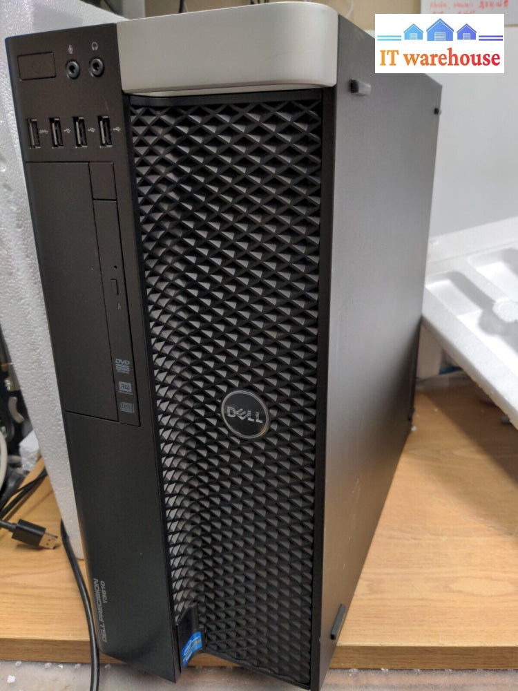 (Nice) Dell Precision T3610 Mt W/Xeon E5-1620 V2/16Gb Ram/2Tb Hd/K4000/ Win10-