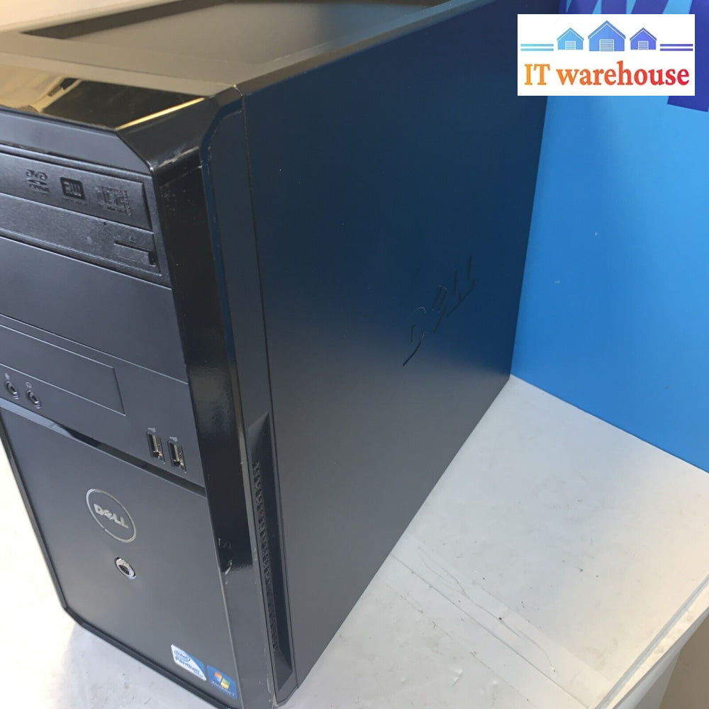 Nice ~ Dell Vostro 230 Duo Core 2.7Ghz 3Gb Ram 500Gb Hd Windows Xp Sp3