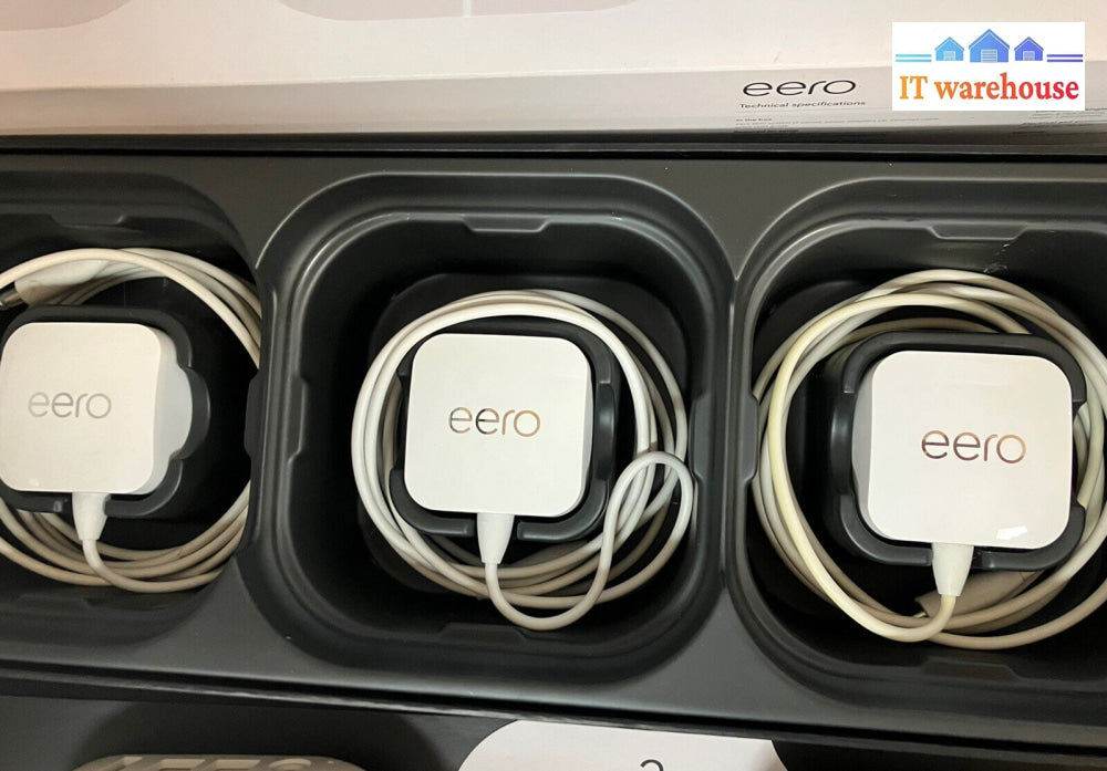 ~ (Nice) Eero Home Wifi System Pack Of 3 - 1St Gen P/N 2Aem4 A010001 / A010301