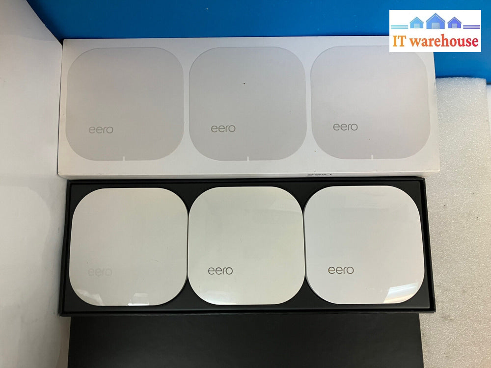 ~ (Nice) Eero Home Wifi System Pack Of 3 - 1St Gen P/N 2Aem4 A010001 / A010301