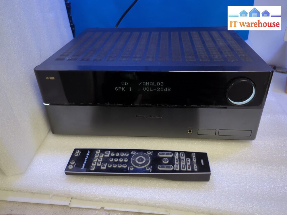 (Nice) Harman Kardon Hk3390 Stereo Receiver Am/Fm Tuner Tested -