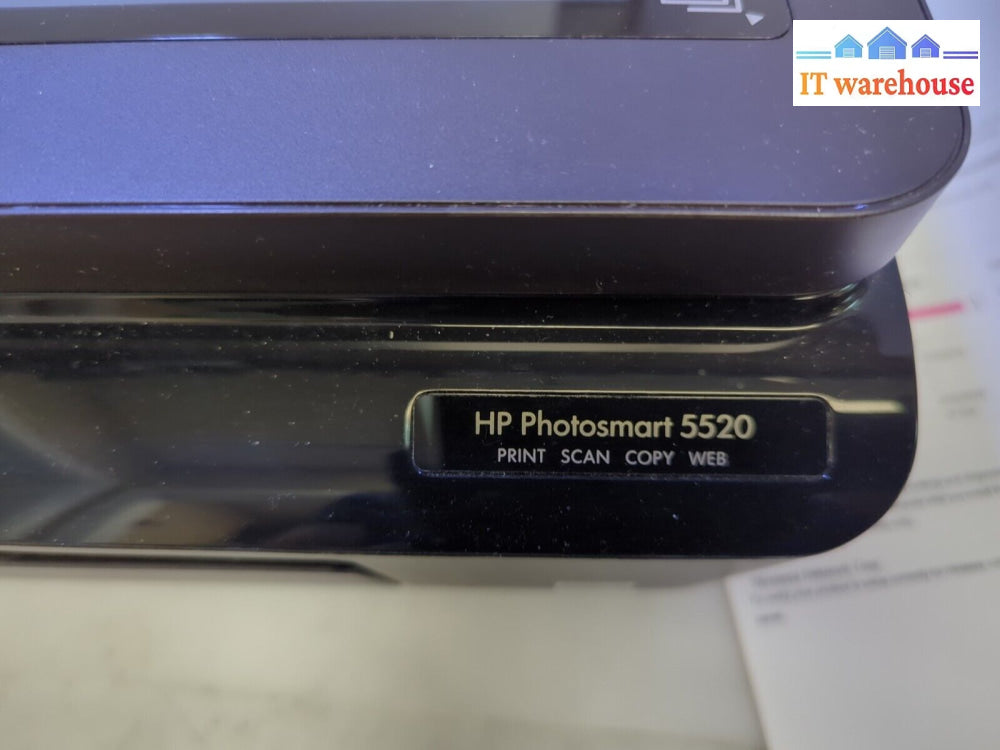 (Nice) Hp Photosmart 5520 All-In-One Inkjet Printer Wifi Tested (1K Pages) -