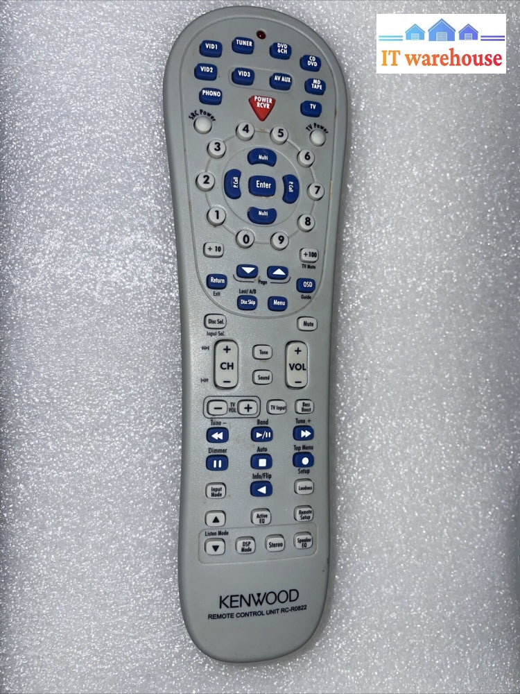 (Nice) Kenwood Av Remote Control Rc-R0822 For Vr-715S