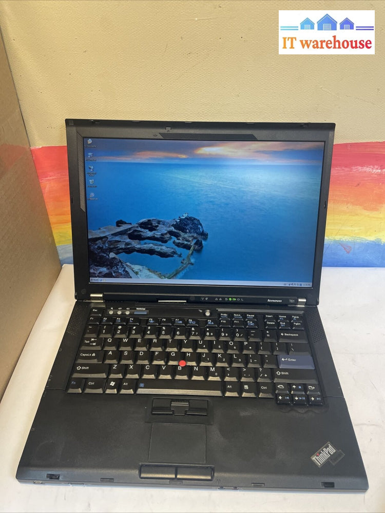 Nice~ Lenovo T61 C2D T7300 2Gb 750Gb Winxp Sp3 Laptop