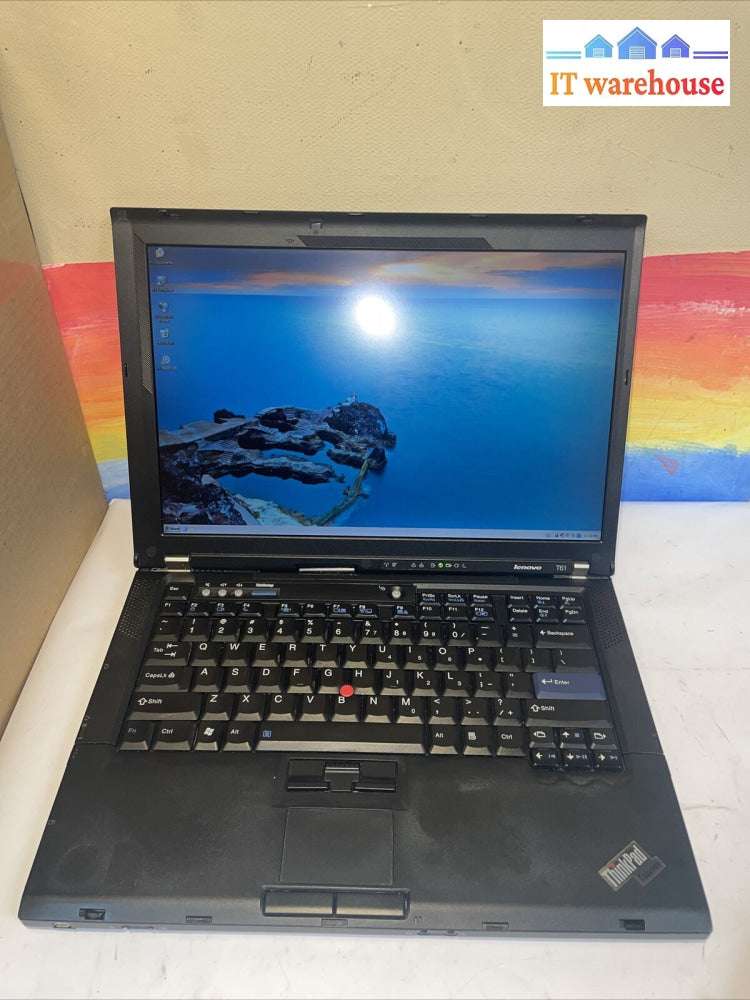 Nice~ Lenovo T61 C2D T7300 2Gb 750Gb Winxp Sp3 Laptop