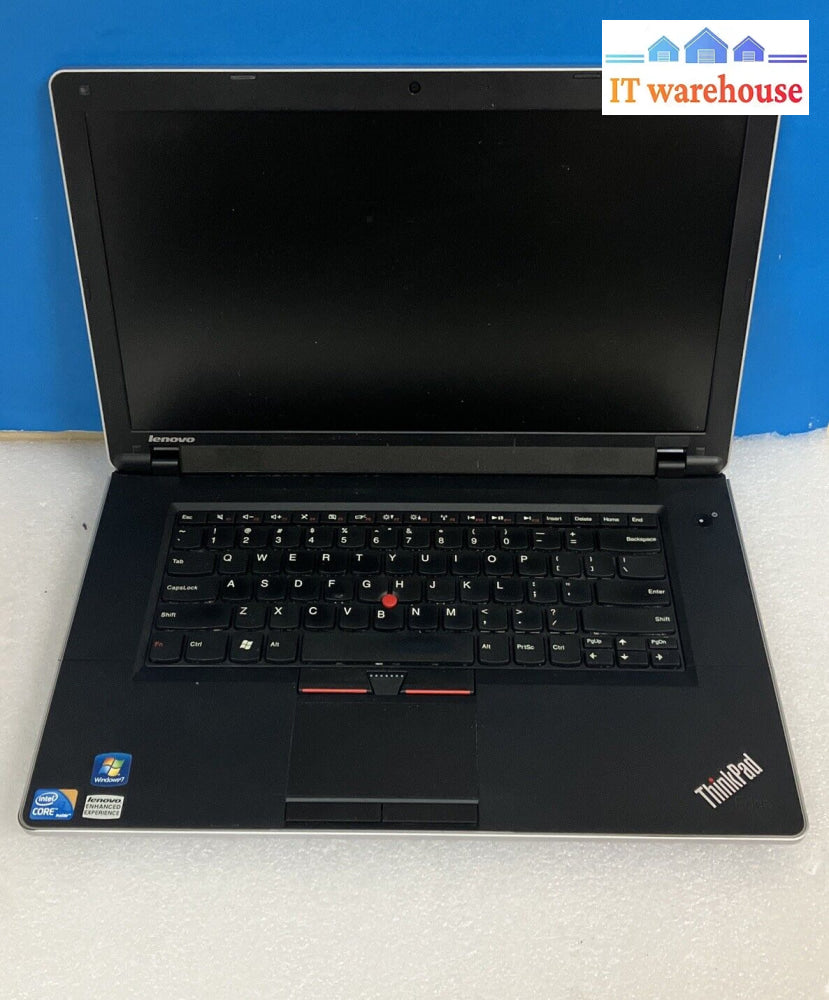 (Nice) Lenovo Thinkpad Edge 15.6’ Laptop I3-M370 Cpu 3Gb Ram / 160Gb Hdd Xp ~