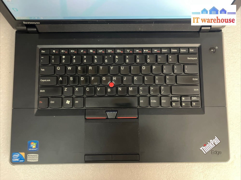 (Nice) Lenovo Thinkpad Edge 15.6’ Laptop I3-M370 Cpu 3Gb Ram / 160Gb Hdd Xp ~