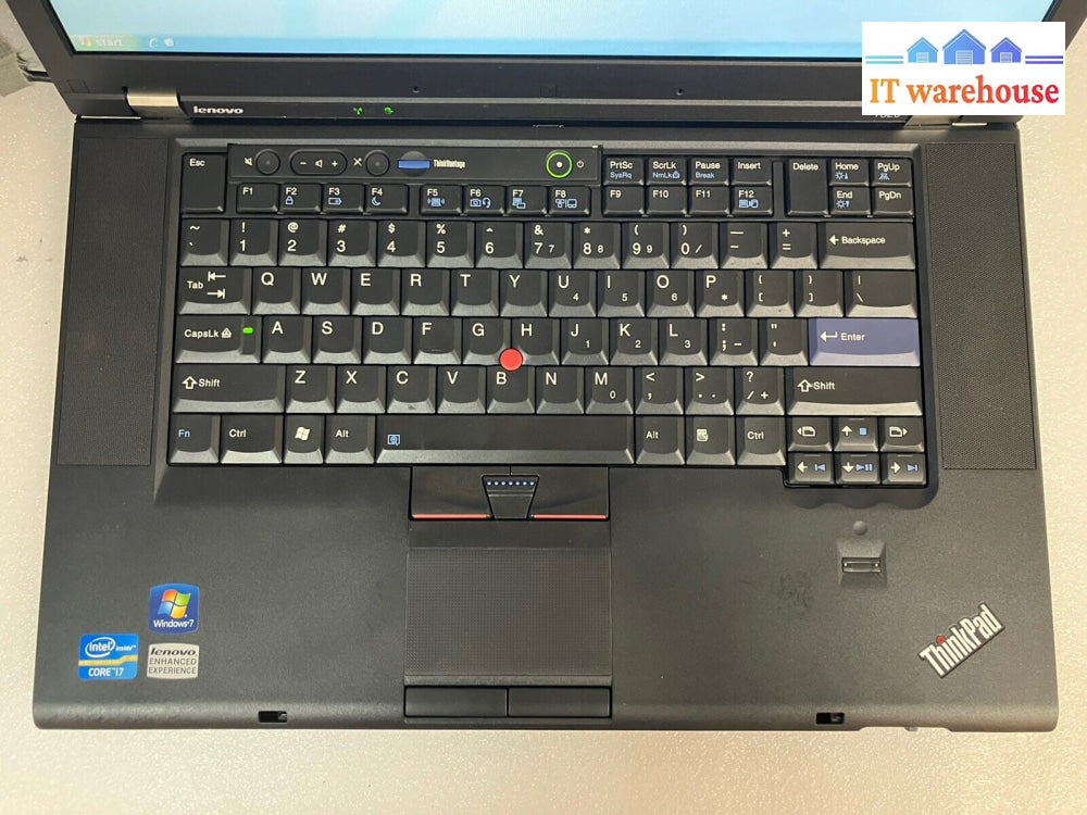 ~(Nice) Lenovo Thinkpad T520 15.6’ Laptop I7-2630Qm 2Ghz 4Gb Ram 500Gb Hdd Winxp