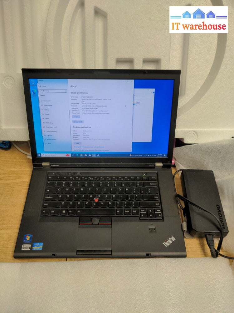 - (Nice) Lenovo W530 15.6’ Thinkpad W/ I7-3720Qm/24Gb/250Gb Ssd + 1Tb Hd/ Win 10