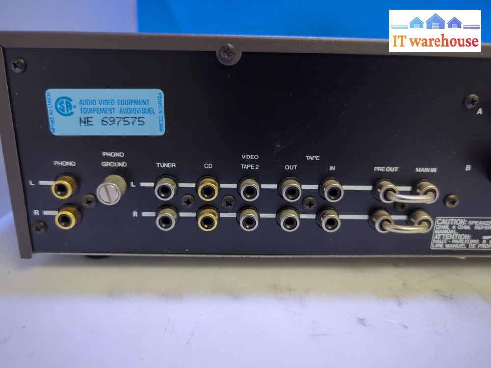 (Nice) Nad Stereo Amplifier 3240Pe 120V 60Hz Integrated Amp Tested -