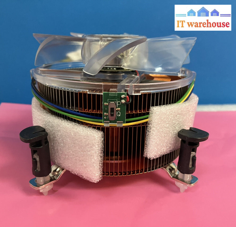 ~ (Nice) Original Genuine Intel I7 Lga1366 Cpu Copper Heat Sink Fan E31964-001