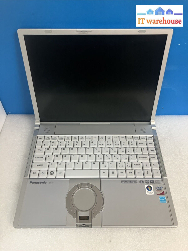 (Nice) Panasonic Cf-Y7 14’ Laptop Intel C2D Cpu / 2Gb Ram 250Gb Hdd Win Xp ~